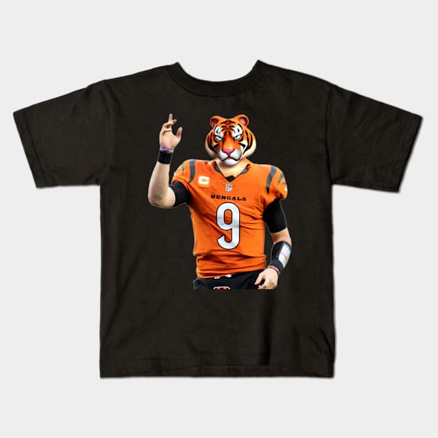 Joey Bengal Kids T-Shirt by YungBick